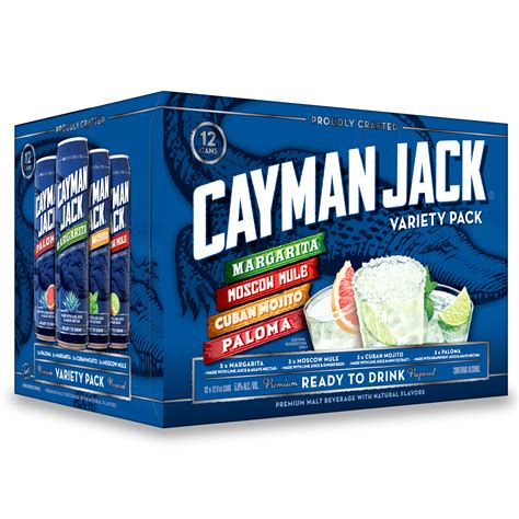 cayman jack variety pack  pack  fl oz cans  abv walmartcom