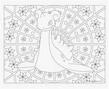 Pokemon Mandala Coloring Pages Kindpng sketch template