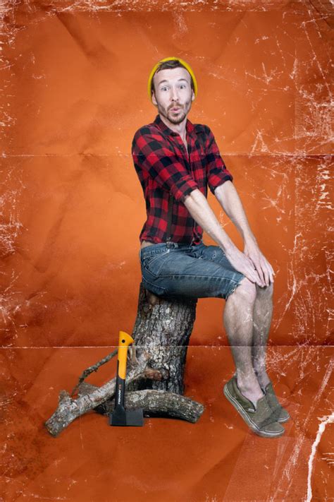 men recreating stereotypical pin up photos to show how ridiculous they are