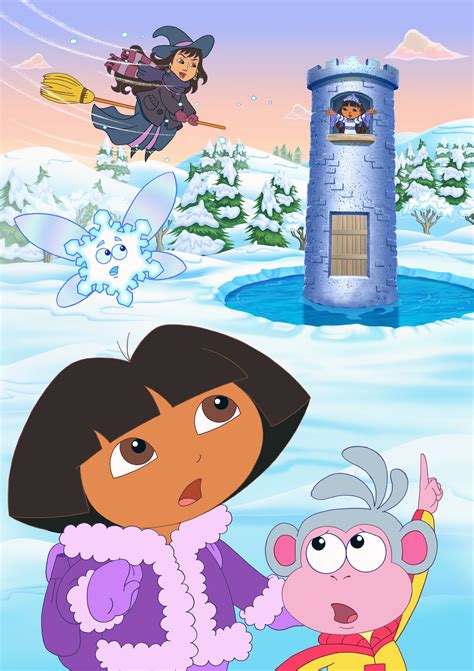 dora saves  snow princess