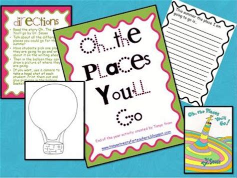 places youll  writing activity school wide themes