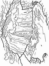 Kleurplaten Cascate Wonderen Weltwunder Luoghi Geografia Malvorlage Nazioni Monumentos Brazilië Watervallen Vicoria Designlooter Categoria Stimmen sketch template