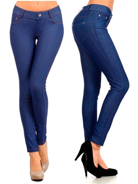 Womens Jeggings Jeans Look Skinny Stretch Sexy Soft Legging Pencil