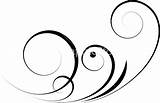 Flourish Clipart Squiggle Clip Decorative Cliparts Library Arts Related sketch template