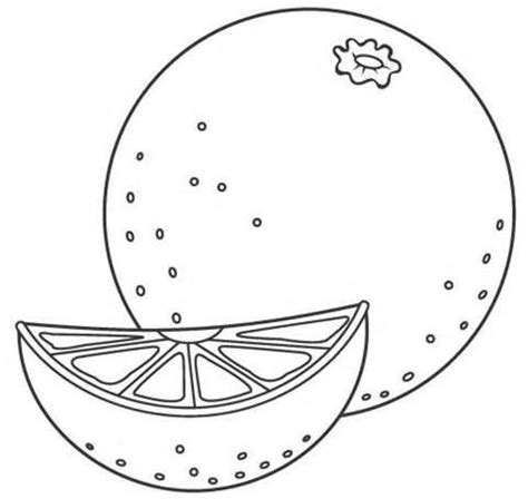 fruit coloring pages orange coloring page fruits  vegetables