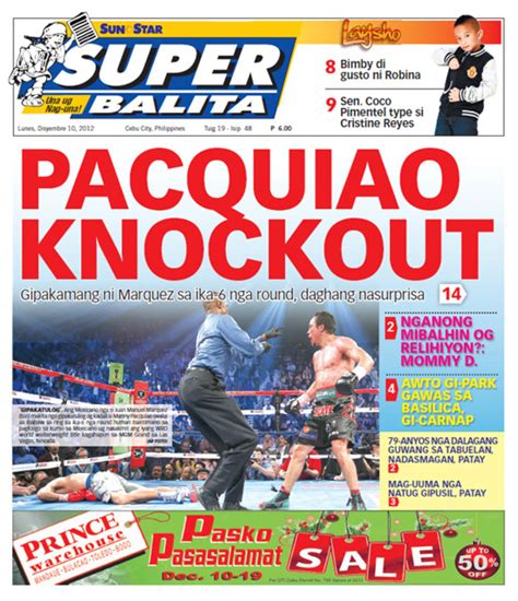 pacquiao marquez newspaper front pages sports illustrated