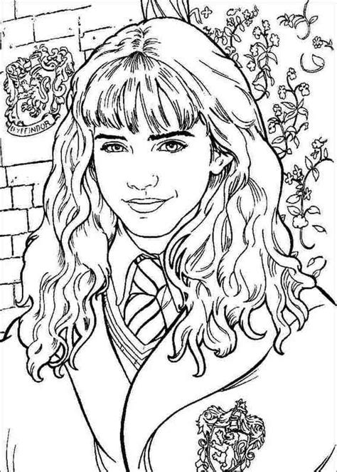 harry potter  coloring page