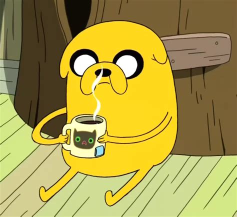 Image S2e8 Jake Drinking Hot Tea Png Adventure Time