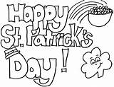 Patrick Coloring St Patricks Pages Printable Happy Colouring Kids Sheets Print Color Across America Read Kindergarten Cute Adult Printables Fun sketch template
