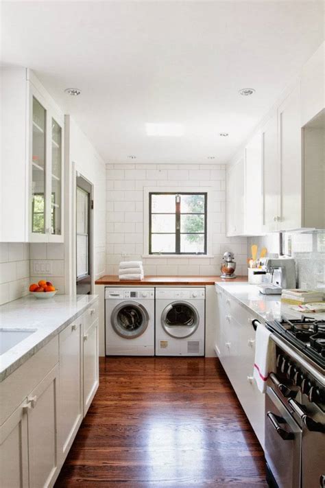 ideas  place washing machine   kitchen gravetics
