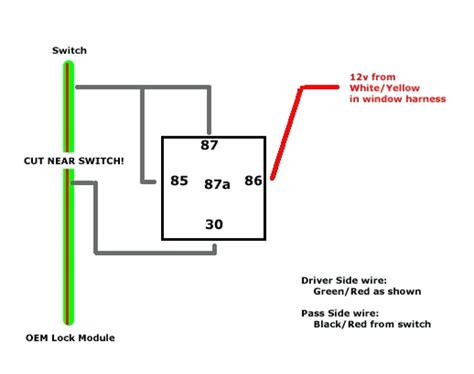 relay wiring diagram  pin wiring diagram