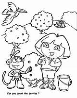 Dora Coloring Pages Explorer Boots Go Diego Kids Colouring Princess Cartoons Printable Adventure Characters Books Colorear Para Color Popular Library sketch template