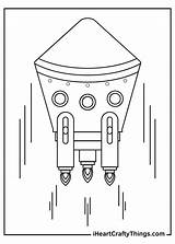Spaceship Iheartcraftythings sketch template