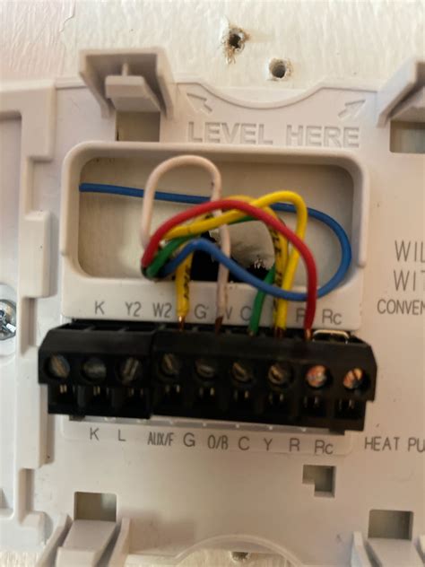 installing rthwf    wire alternate wiring  honeywell