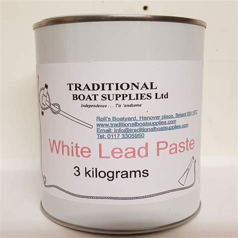 white lead paste