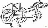 Colorir Carro Cavalo Carruagem Caballo Puxando Chariot Pulling Streitwagen Pferd Traina Cavallo Galopando Kolorowanki Cavalos Imprimir Kolorowanka Ausmalbilder Caballos sketch template