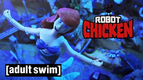 the best of the little mermaid robot chicken adult swim youtube