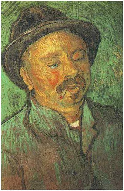 Portrait Of A One Eyed Man Vincent Van Gogh 2136 Painting