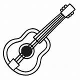 Cuerda Instrumentos Guitarra sketch template