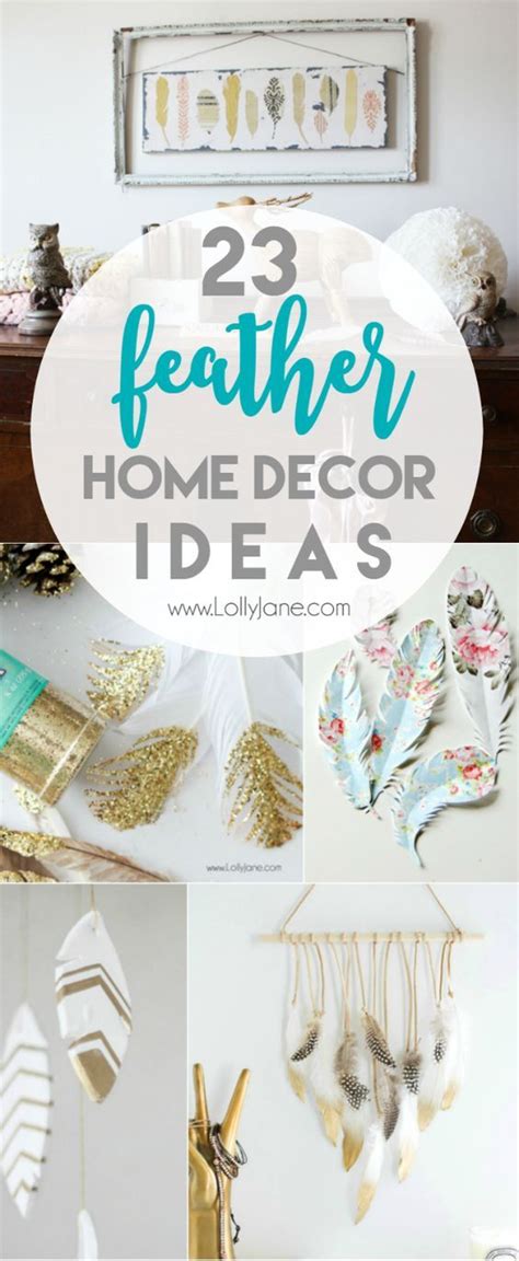 diy feather home decor ideas pinterest feather crafts