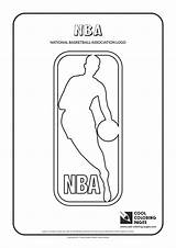Nba Coloring Pages Logo Logos Basketball Cool Teams Association Team Color National Sports Educational Activities Kids Choose Board Canada sketch template