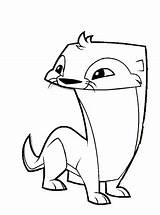 Otter Jam Animal Draw Drawing Otters Tutorial sketch template