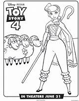 Toy Story Coloring Pages Bo Peep Printable Sheets Popular Book She Him Fun Kids sketch template