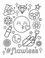 Coloring Emoji Pages Print Girl Valentine Printable Sheets Amazon Coloringpagesfortoddlers Adult Colouring Spa Inspirational Doghousemusic Books Party sketch template
