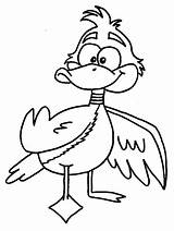 Ducks Cliparts Cartoon Coloring Pages Coloriage sketch template
