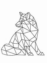 Geometrische Vormen Kleurplaten Formen Tekeningen Lobo Geometrie Dieren Ausmalbild Tekening Geometrisch Geométricos Malvorlage Draadfiguren Artikel Stemmen sketch template