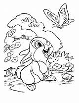 Coloring Disney Thumper Pages Bambi Choose Board Printable Colouring Print sketch template