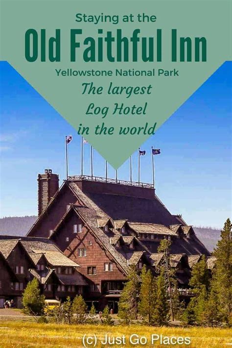 Old Faithful Inn National Park Vacation Yellowstone