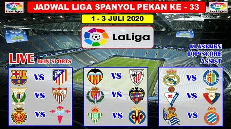jadwal lengkap liga spanyol malam  pekan   barcelona