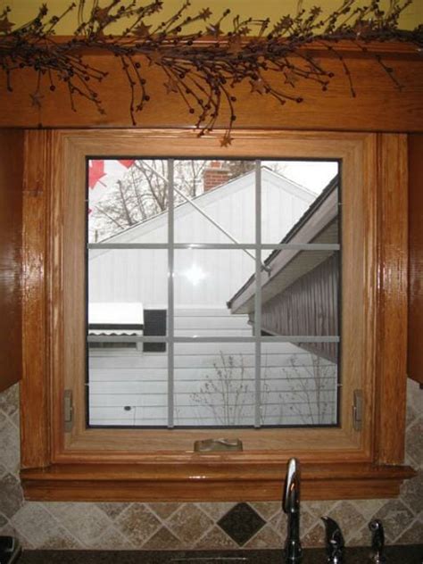 awning window  kitchen sink oak trim gnhe    window  door replacement