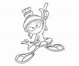 Coloring Marvin Pages Martian Taz Galactic Ball Telescop Getcolorings Color Popular sketch template