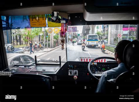 bus drivers  front  bus  res stock photography  images alamy