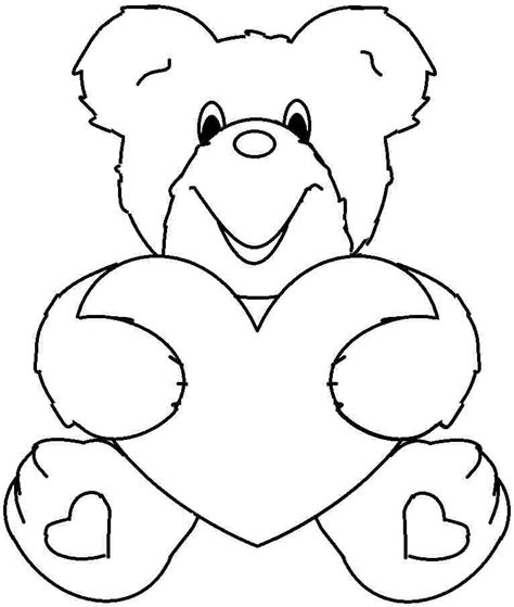 printable valentine colouring pages   kids clipartsco