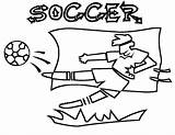 Soccer Coloring Pages Tags Kids sketch template