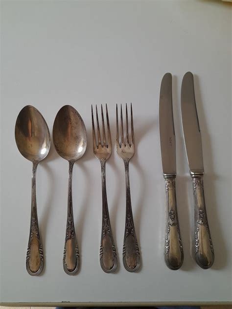 pair   silver cutlery     silver catawiki