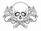 Coloring Pages Skull Adults Getcolorings Adult Printable Print sketch template