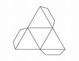 Tetraedro Manera Necesitarás sketch template