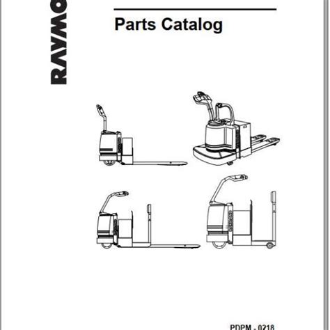 raymond pallet truck  operator manual