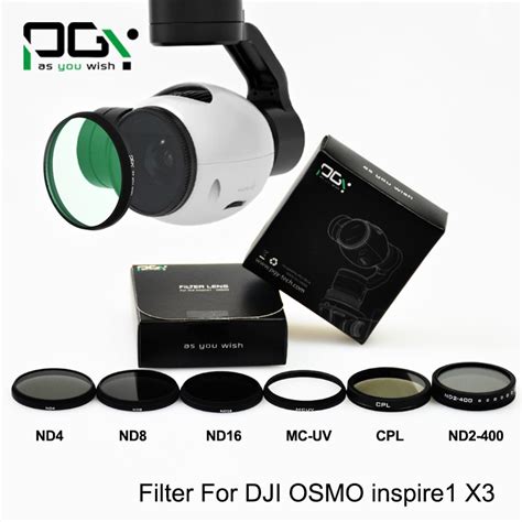 buy lens filter  dji osmo  inspire professional advanced gimbal camera