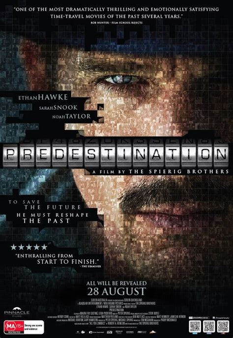 predestination  poster  trailer addict