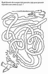 Labyrinthe Chezcolombes Coloriage Enfant sketch template
