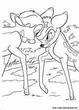 Bambi Coloring Pages Ronno Disney Walt Fighting Characters Book Coloriage Fanpop Vs Info Bambi2 Livre sketch template