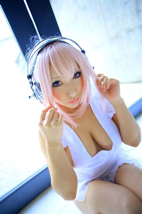 ero cosplay erotic nude girls and sexy pictures naked photos cosplay super sonico soniani anime