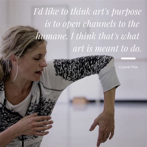 What It Takes To Be Crystal Pite Brazil Dance Dance Forever Female