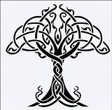 Celtic Keltische Arboles Arbol Celta Celtas Céltico Símbolos Vikingos Wiccan Clipartmag Patrones Thicker Stencils Mylar Micron Lasting sketch template