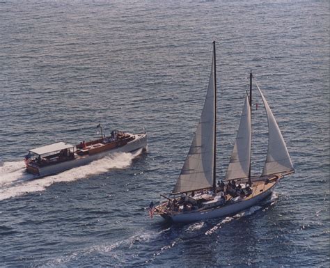 Madeleine In Company With The Classic 1929 Motor Yacht